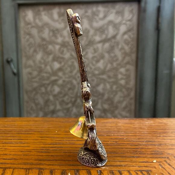 South Dakota Mount Rushmore Bell Decorative Collectible Nicholas Gish Pewter VTG - Picture 5 of 10